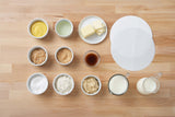 KekiCake Toasted Coconut Cake baking Kit ingredients